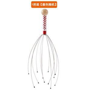 두피 바디 마사지기 문어형 셀프 케어 클로 지압기 휴대용 마사지