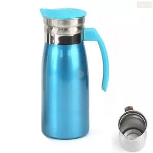 컬러 물병 1000ml 1L 1리터 손잡이 있는 냉장고 물통 업소용 가정용