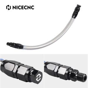 NICECNC 오일 탱크 드레인 호스 KTM LC8 990 어드벤처 07-12 R S ADV 바하 블루 다카르 화이트