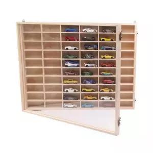 자동차 미니카 피규어 원목 전시대 진열장 케이스