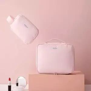 미니사이즈 휴대용 출장용 메이크업 수납가방 파우치