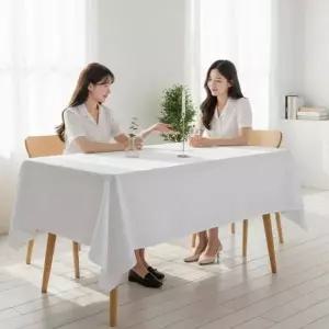 홈파티 방수 식탁보 오염방지 테이블보 식탁 커버 방수포