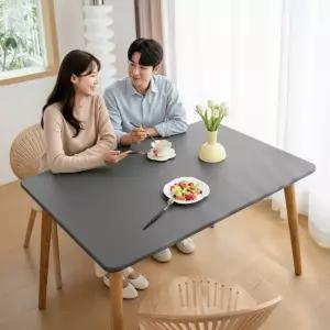 식탁 테이블 방수 인조가죽 오염방지 방유 커버 90x140 식탁보