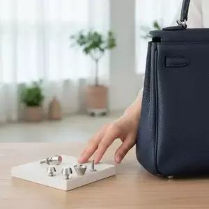 가방 바닥 장식 12mm 나사형 발굽 찡 부자재 20개입