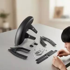 오토바이 바이크 타이어 흙받이 커버 뒷바퀴 머드가드 펜더 방수