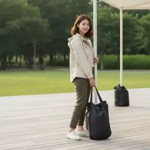 텐트 캐노피 모래주머니 고정용 웨이트백 파라솔 무게추