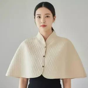 어깨 보온 워머 방한 조끼 실내용 온열 상의 숄더 겨울철 사무실