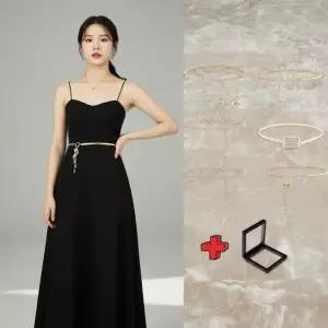 여우 포인트 허리 체인 벨트 여성 액세서리 장식 허리띠