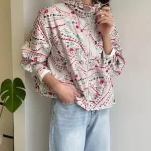 아트박스/신상오픈런 여성용 간절기 나일론 혼합 루즈핏 사파리 재킷