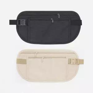 여행용 허리전대 복대여권지갑 안전 분실방지 가방 파우치