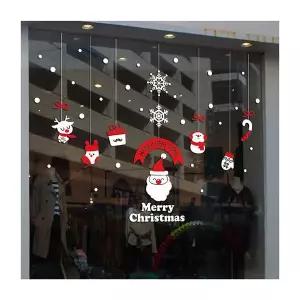 크리스마스 EM02QO79 빌장식6 유리창문 데코스티커