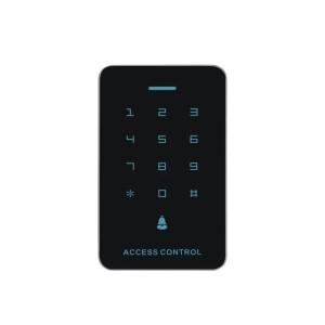 독립형 액세스 제어 근접 125k ID/13.56M IC 카드 RFID ABS 플라스틱 단일 터치 키패드 시스템