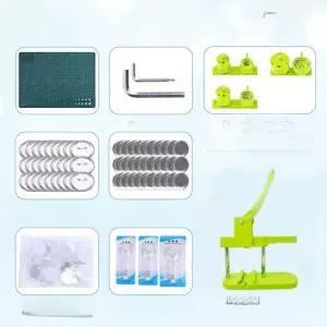 냉장고자석 만드는기계 메이커 프레스 뱃지 블루