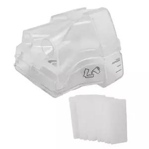 CPAP 물탱크 액세서리 380ml 물통 교체품 Resmed Airsense 10/Aircurve 10 호환 필터 포함