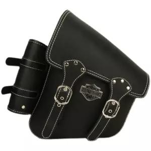 수납 방수 리어백 오토바이 가방 가죽 헬멧 라이더 바이크