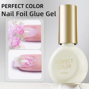 퍼펙트 컬러 네일 포일 글루 젤 8ML 전사 스티커 크리스마스 레이스
