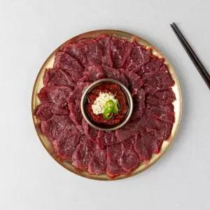 당일도축 국내산 한우 뭉티기 육사시미 우둔살 냉장 뭉티기 250g x 2팩/3팩