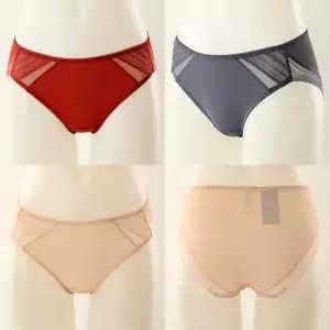 갤러리아 이월상품 편안한 데일리  스판 백레이스 팬티 3종택1 VPT1802A