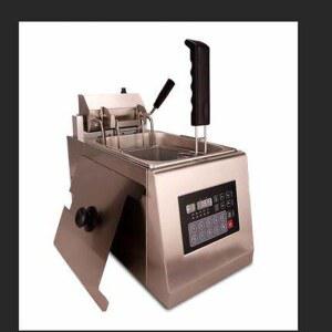 상업용 전기 프라이어 타이머 6L 리프팅 감자 기계식 자동 초음파 튀김기