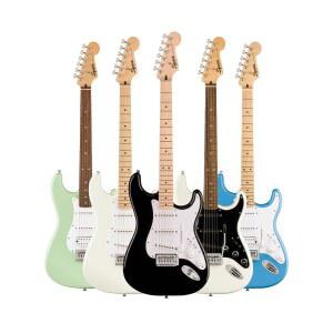 스콰이어 Squier 어피니티 스트라토캐스터 화이트 Sienna 메이플 3종 일렉 HH