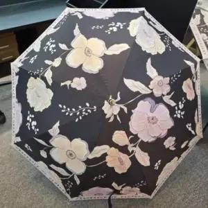 [애슬릿] 암막 양산 장우산 자외선 차단 플라워 튼튼한 양우산