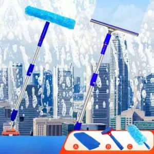 화물차 세차 밀대 연장 길이 브러쉬 걸레 조절 대형차