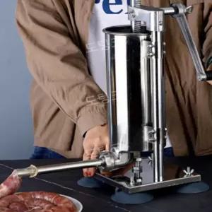 소세지 충진기 업소용 순대 수제 만들기 메이커 기계 주입기 스텐 수동