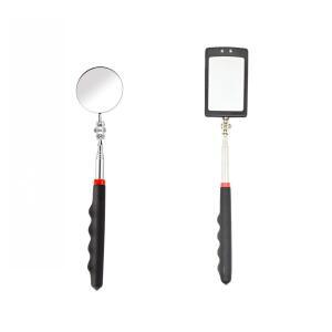 360도 텔레스코핑 자동차 차량용 호환 검사 거울 확장형 LED 정비 긴 손잡이 포함