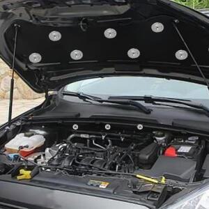 자동차 차량용 호환 열 차단 가스켓 알루미늄 엔진 베이 방음 패드 고온 방화벽 커버 카바 부품