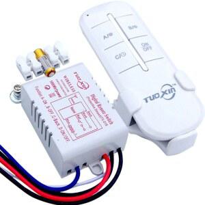 디지털 원격 제어 전등 4방향 컨트롤러 다중 ON 리모컨 1채널 샹들리에 기타 미니