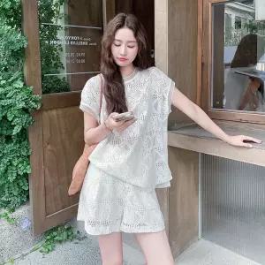 바지 반 에 상의 세트 여자정장세트 원템1