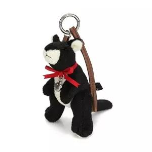 [캉골]캉골 클라우드 스웨이드 키홀더 0031 액세서리 B1 KRFBKD00310 BK RE