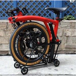 접이식 자전거 출퇴근 티타늄색 로드바이크 스틸 산책용 출퇴근자전거 21단