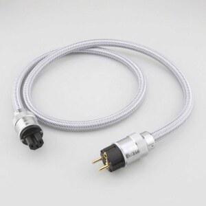 오디오 파워케이블 전원 유럽 1미터 하이엔드 와이어 75m 0 연결 1m 전원선 파워