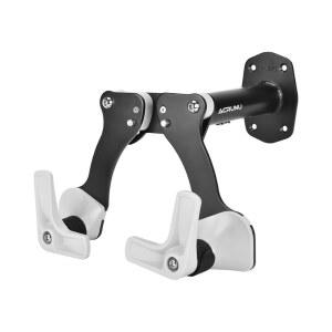 자전거거치대 벽면용 자전거 원룸 아파트 2단 벽걸이자전거 가정용 나무 블랙 2세트