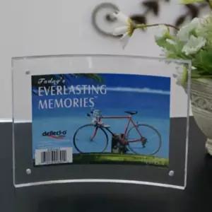 곡선 디자인 자석 액자 커브 탁상용 사진 인테리어 세련된 부착형 가성비 좋은 제품