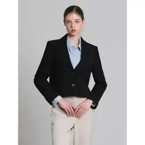 [리스트]미니멀 크롭 셋업 재킷 택가격 278000원 _P419590880