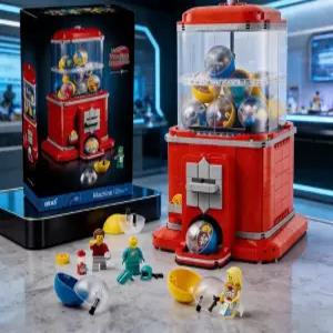 피규어 뽑기머신 레고호환블럭 조립 팩맨 게임 조립 DIY 아크릴세트 나노블럭 선물 키덜트 수집용 가챠 디