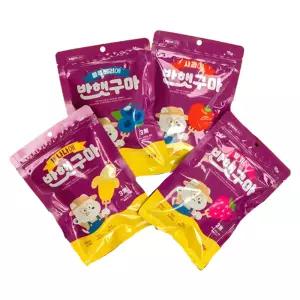 반햇구마 사과 딸기 블루베리 바나나 4종 체험 세트