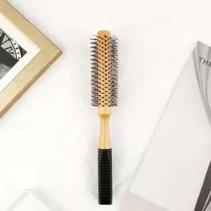 [셀러허브][에스에스_62]자연목 고무 헤어 롤 드라이빗 브러쉬 (S46504333)