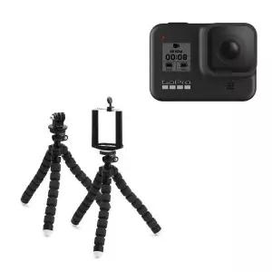 고프로 호환 액션캠 핸드폰 관절 삼각대 소형 문어발 스탠드
