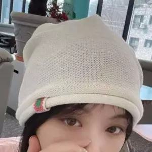 [애슬릿] 여성 비니 롱 무지 니트 봄 여름 중년 엄마 모자