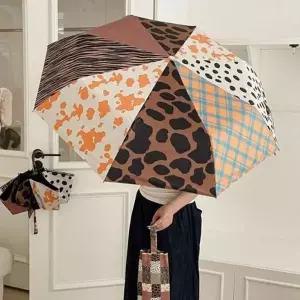 [애슬릿] 암막 양산 접이식 미니 파우치 가벼운 휴대용 양우산