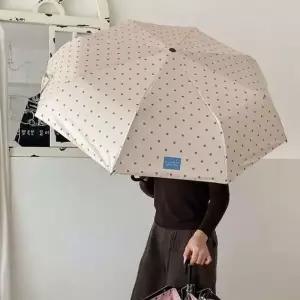 [애슬릿] 미니 양산 수동 암막 코팅 접이식 휴대용 학생 양우산