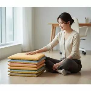 차량용 메모리폼 시트 방석 자동차 운전석 의자 패드 45cm