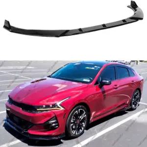 WheelX 2021-2025 기아 K5 호환 3개입 프론트 범퍼 립 EX LX LXS GT-Line용 에어댐 하단 턱 스플리터