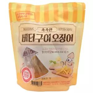 촉촉한 버터구이 오징어 80g x 5입