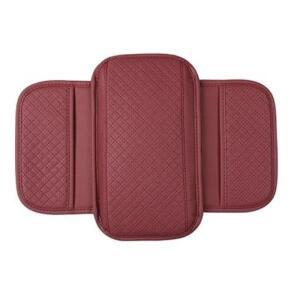 2025 신형 자동차 차량용 호환 팔걸이 박스 패드 미끄럼 방지 폼 센터 가죽 콘솔 보호 커버 카바 PU 포함