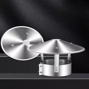 연통 역풍방지기 화목난로 나무난로 삿갓 스텐연통 벽난로