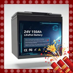 32700 24V 150Ah LiFePO4 배터리(100A BMS 포함) RV 골프 카트 태양광 발전 시스템 트롤링 모터에 적합